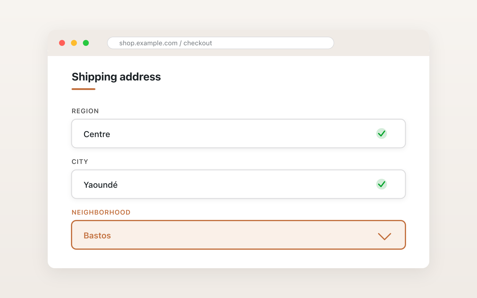 Cascading Dropdowns