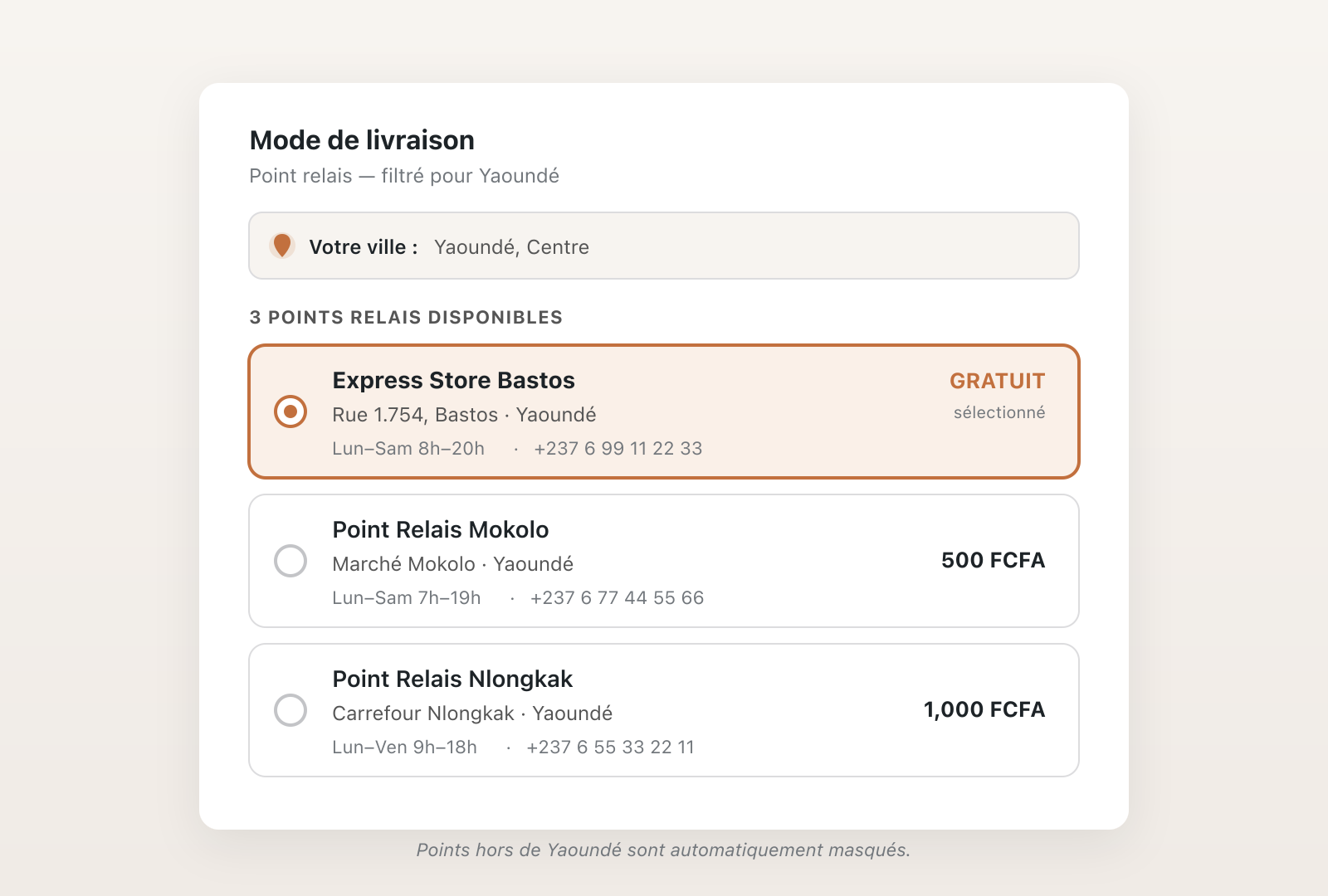 Points Relais